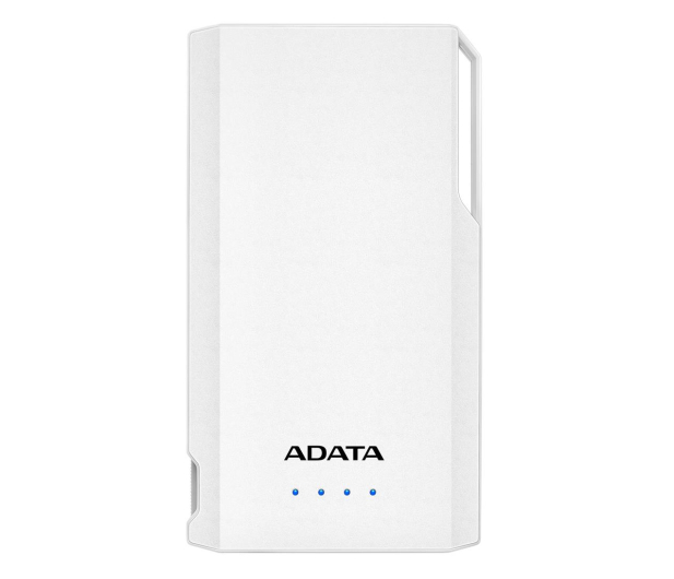 ADATA Power Bank S10000 10000mAh 2.1A (biały) - 518813 - zdjęcie